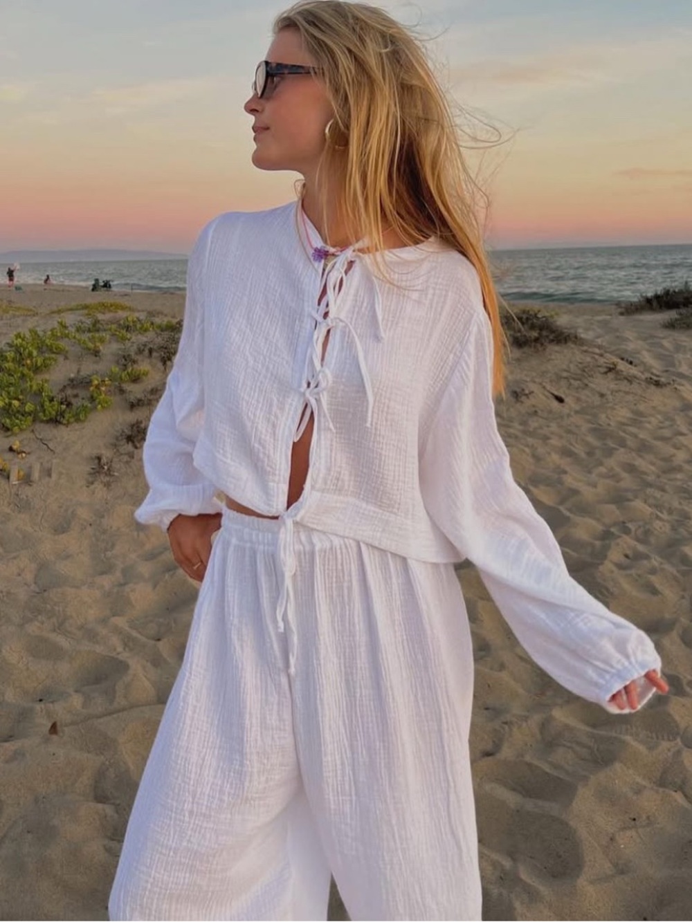Boheme the tie top organic cotton